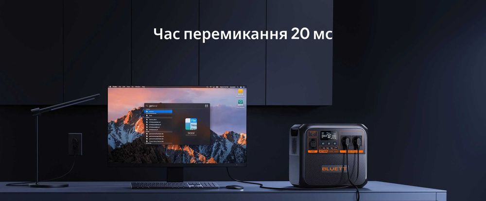 Зарядна станція BLUETTI AC180P 1800W 1440Wh LiFePO4