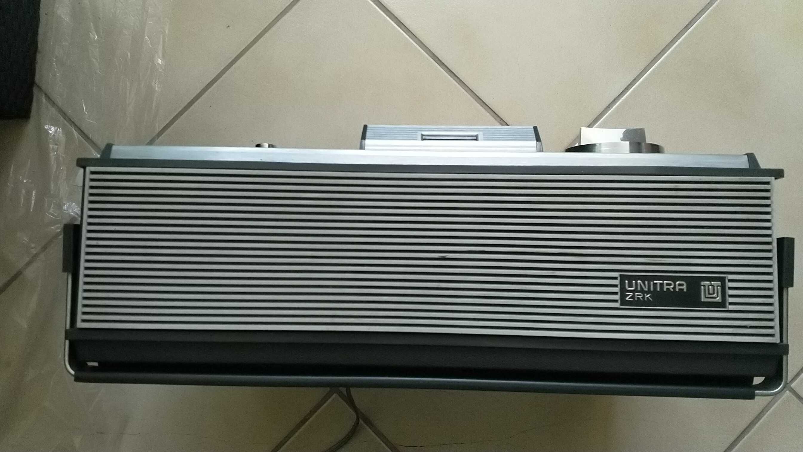 magnetofon szpulowy Unitra ZRK ZK 140 i 3 taśmy w pudełku BASF