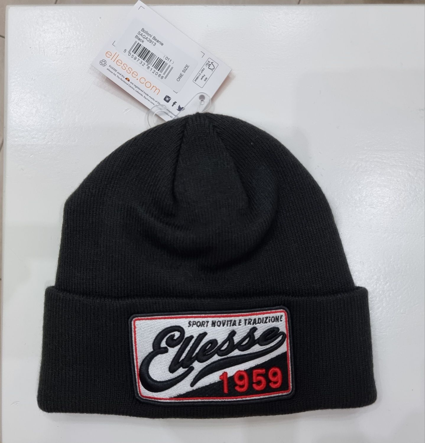 Czapka Ellesse czarna z metką