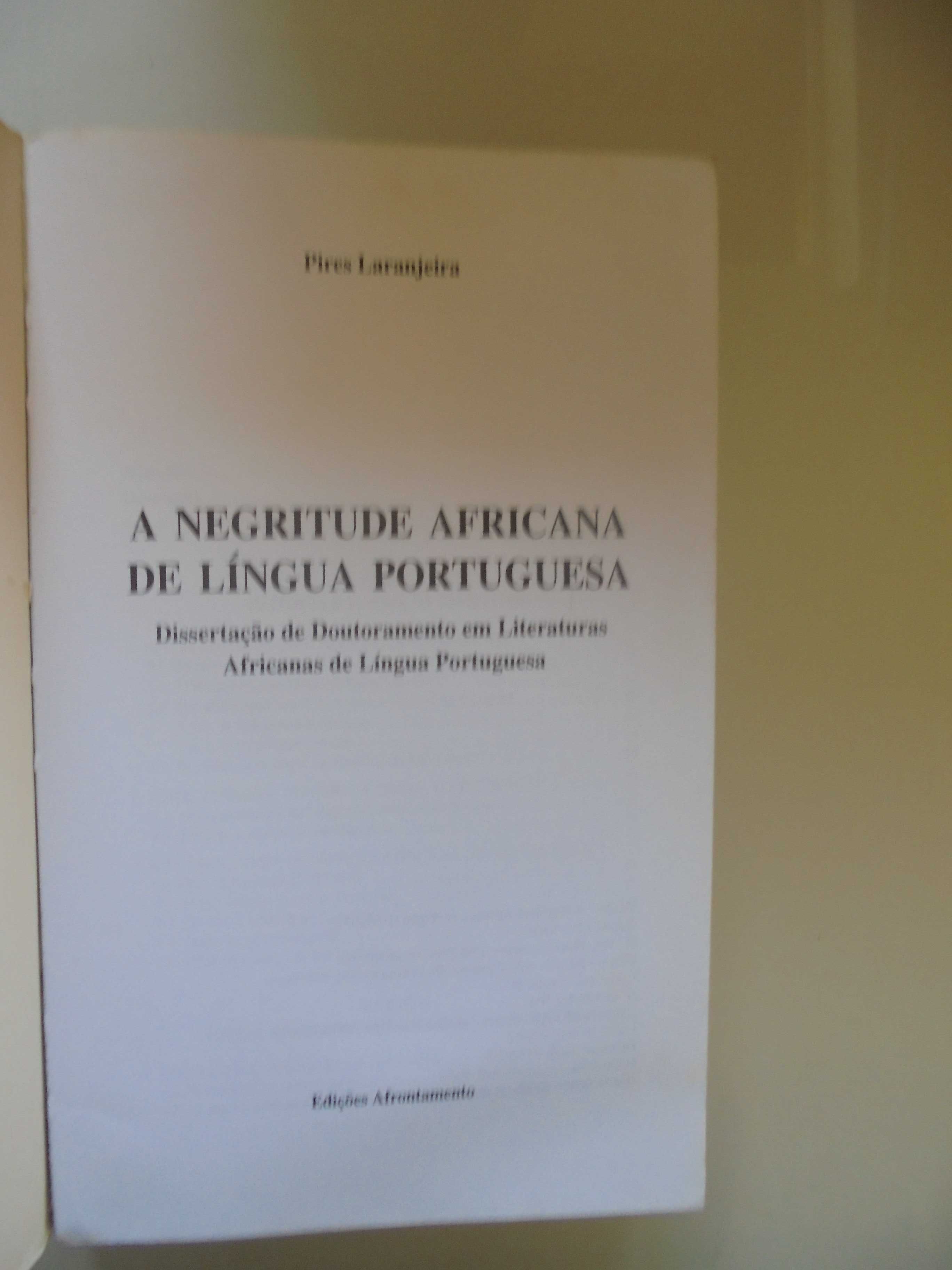 Laranjeira (Pires);A Negritude Africana da Língua Portuguesa