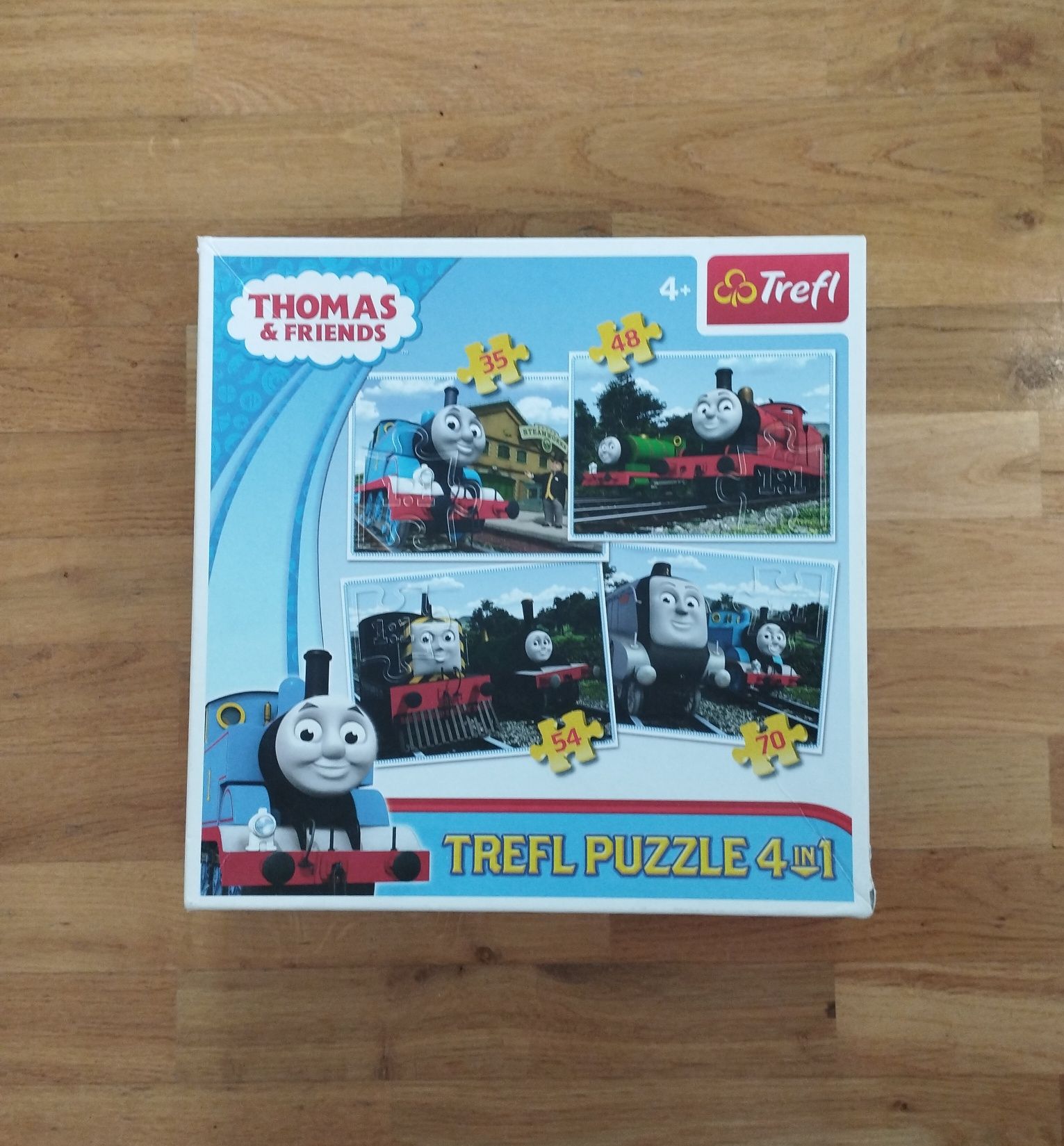 Puzzle Trefl 4w1 Tomek i przyjaciele