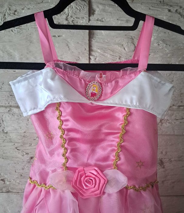 Sukienka kostium przebranie Księżniczki 120 cm