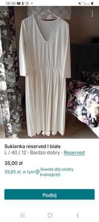 Sukienka reserved