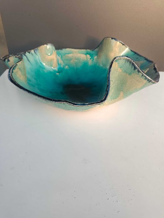 Patera ceramiczna/ szkliwiona