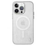 Etui UNIQ Coehl Lumino Magnetic Charging do iPhone 15 Pro - srebrne