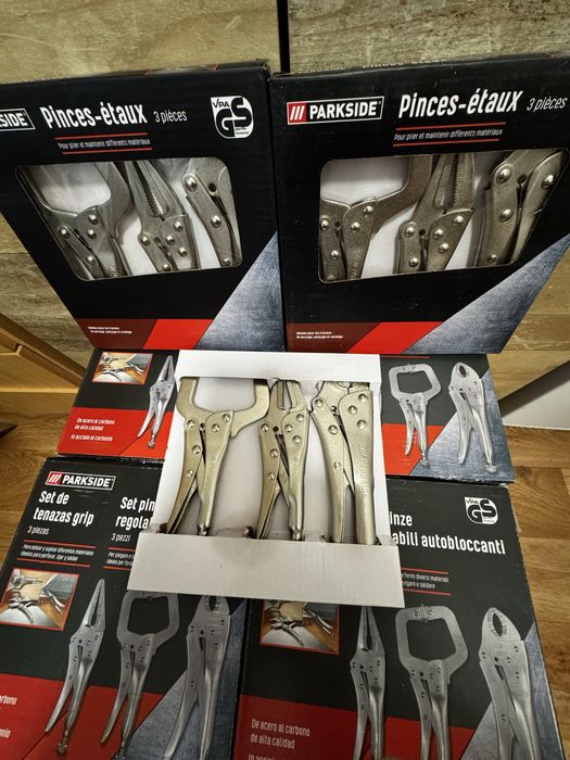 Набор ступенчатых сверл по металлу 3 шт 4-12 4-20 4-32 мм, Parkside