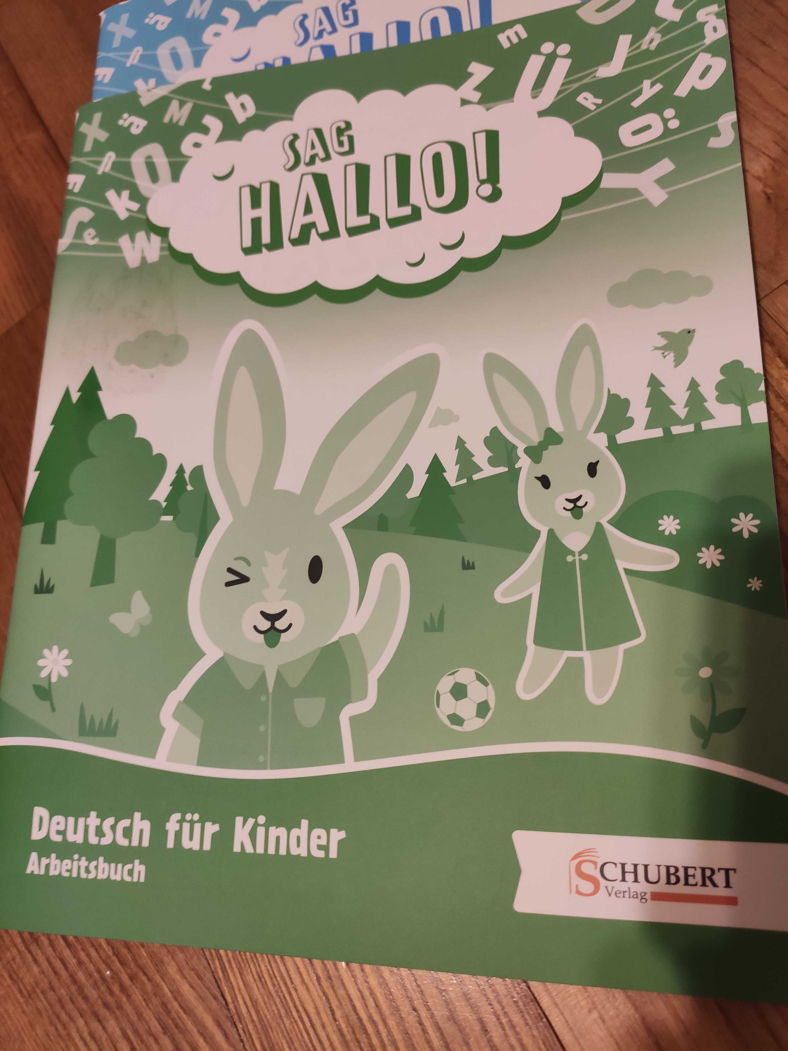 Sag Hallo Deutsch fur Kinder Kursbuch i Arbeitsbuch,  Schubert Verlag