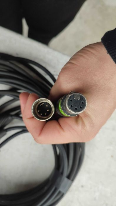 8 Fichas XLR Neutrik 5 Pinos