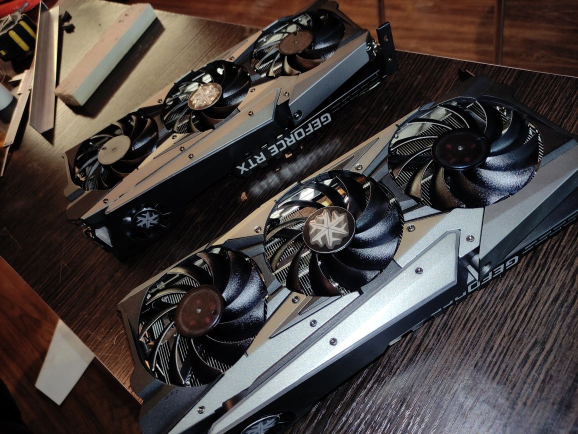 Видеокарта Inno3D GEFORCE RTX 3080 TI ICHILL Х4