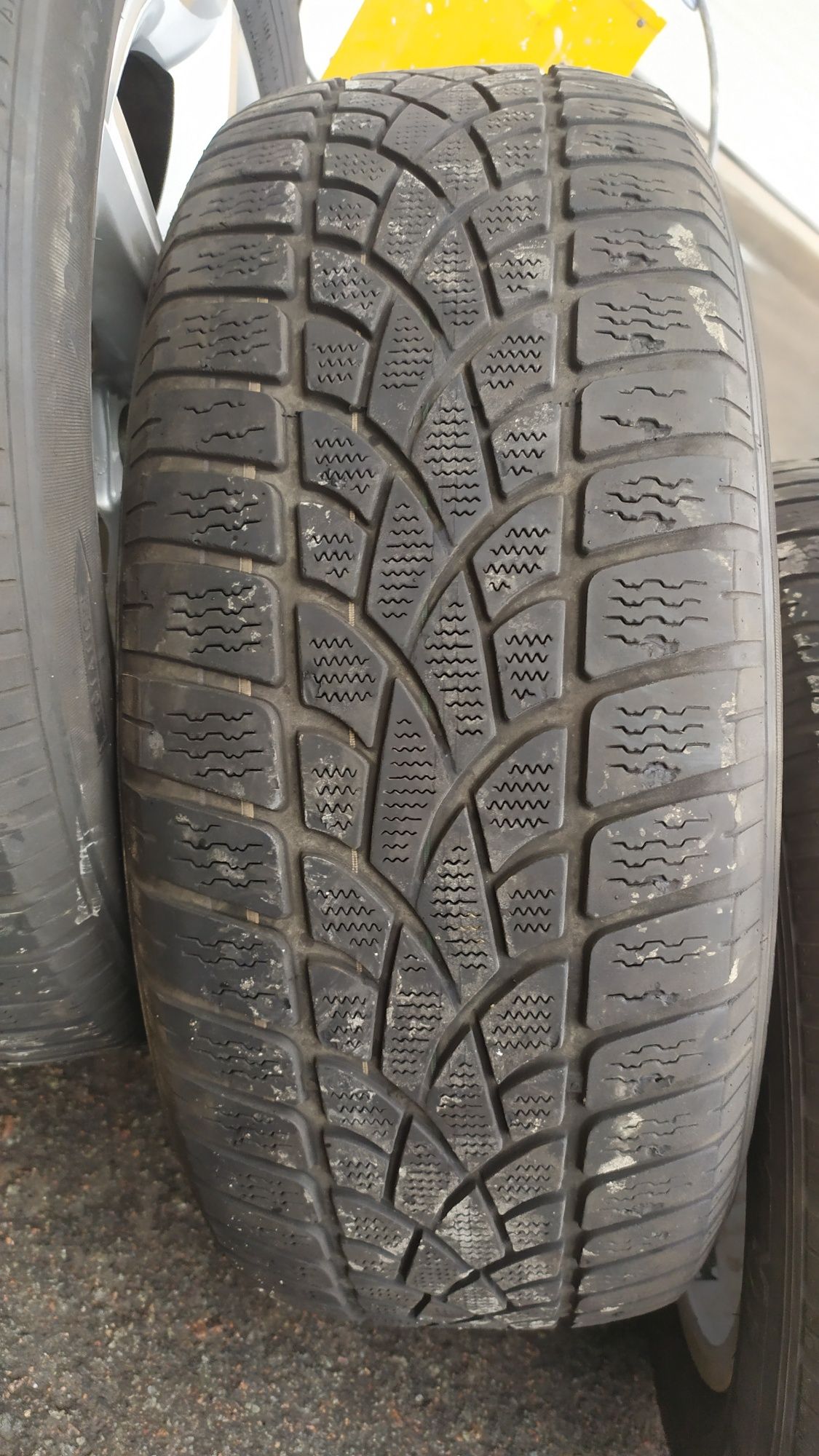 Комплект коліс диски R 16 5*112 ET 37 резина зима Dunlop 225/60/16