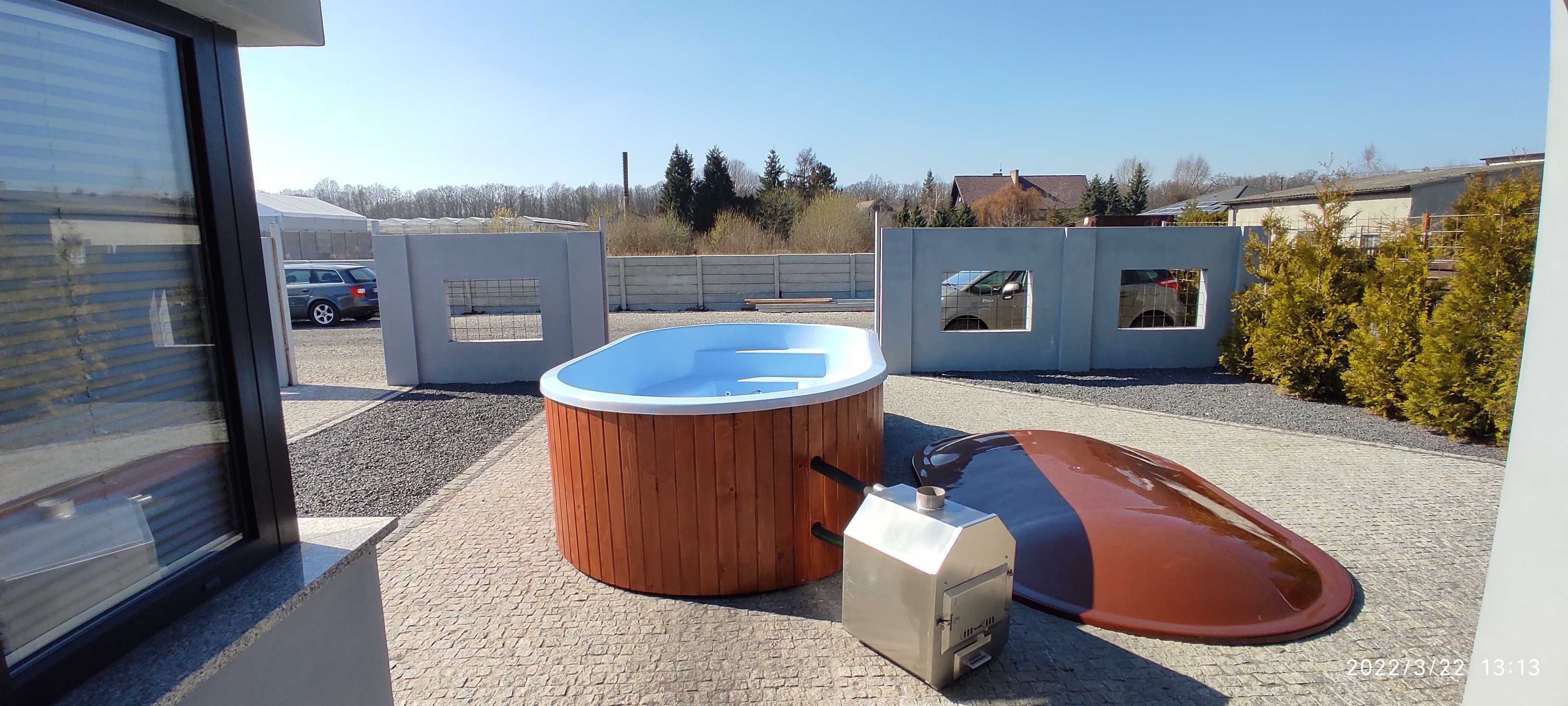 Basen Ogrodowy Jacuzzi Ogrodowe Bania Wanna Oczko Wodne Niecka Balia