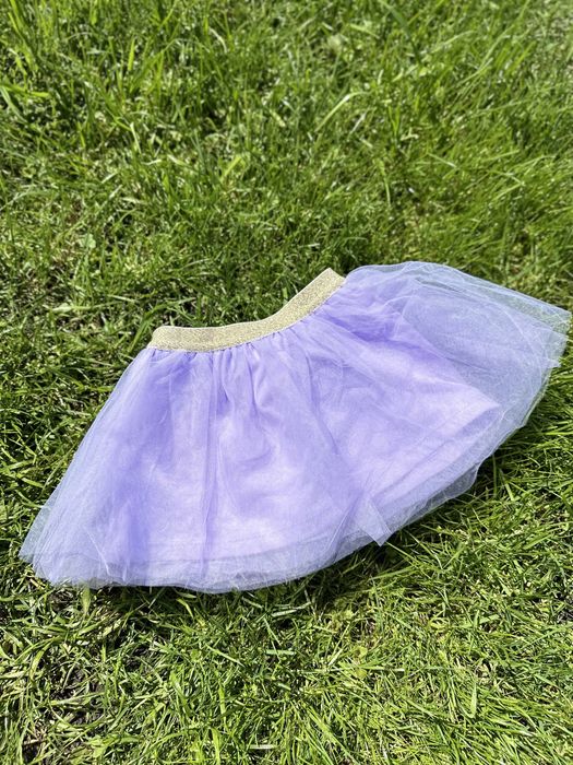 NOWA spódniczka tiulowa na bawełnianej podszewce 62 cm