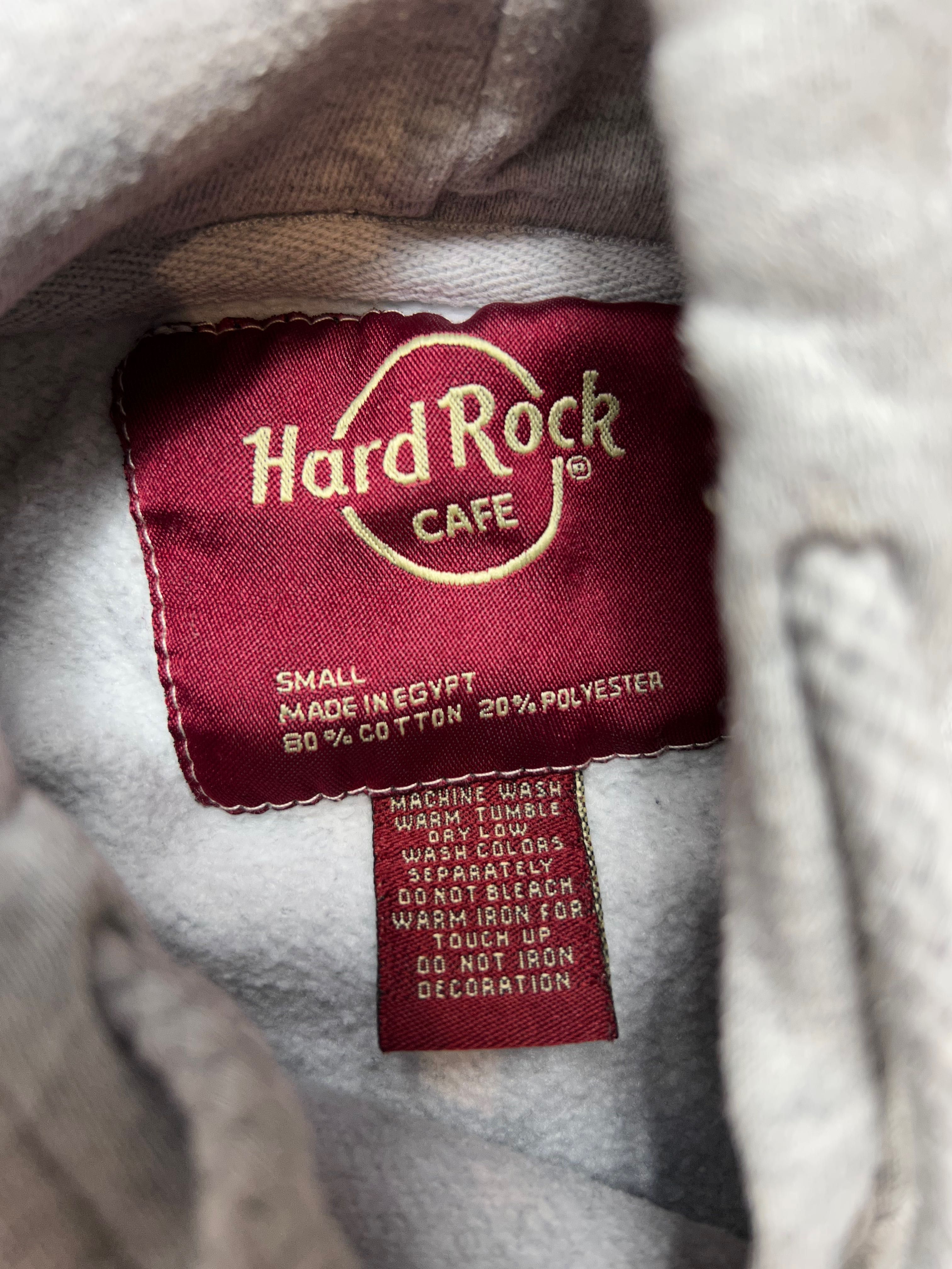 Hoodie bluza Hard Rock Cafe Hamburg fabryczne logo vintage y2k