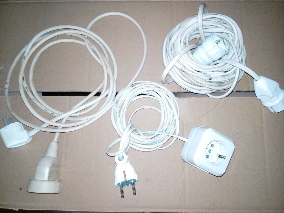 удлинитель (переноска) для гаража и т.д. 3 шт. 1 лотом