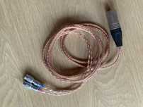 Kabel miedziany PCOCC 8 rdzeniowy, 1,8 m dla słuchawek w opisie