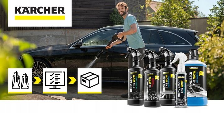 Myjka Ciśnieniowa Karcher K5 Power Control Mega Zestaw T-racer Szczotk
