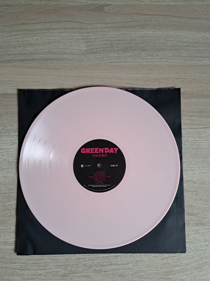 Green Day - Saviors - Light Rose VINYL Jasnoróżowy WINYL