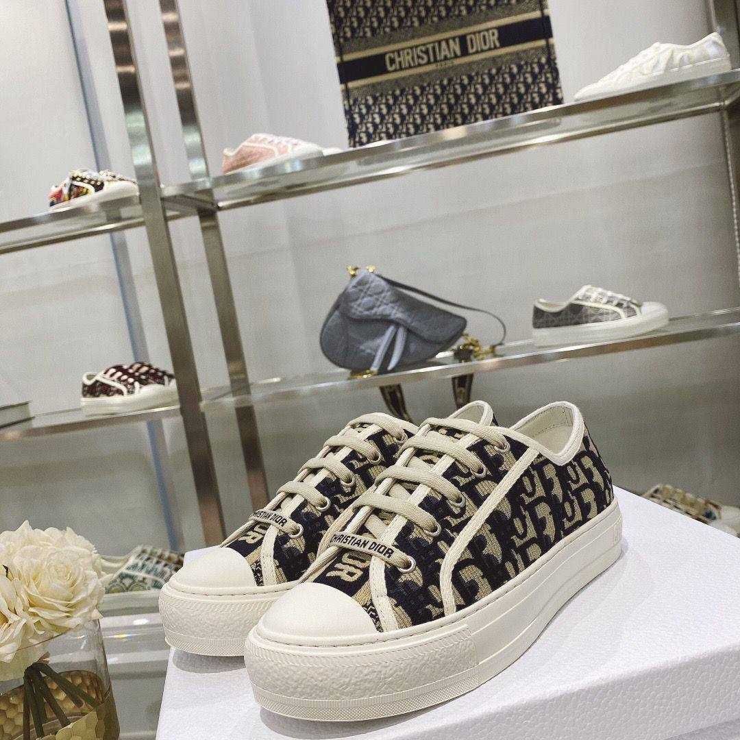 Жіночі кеди Dior (Діор) чорно-бежеві 36-37, 38 розмір (23,5-24 см)