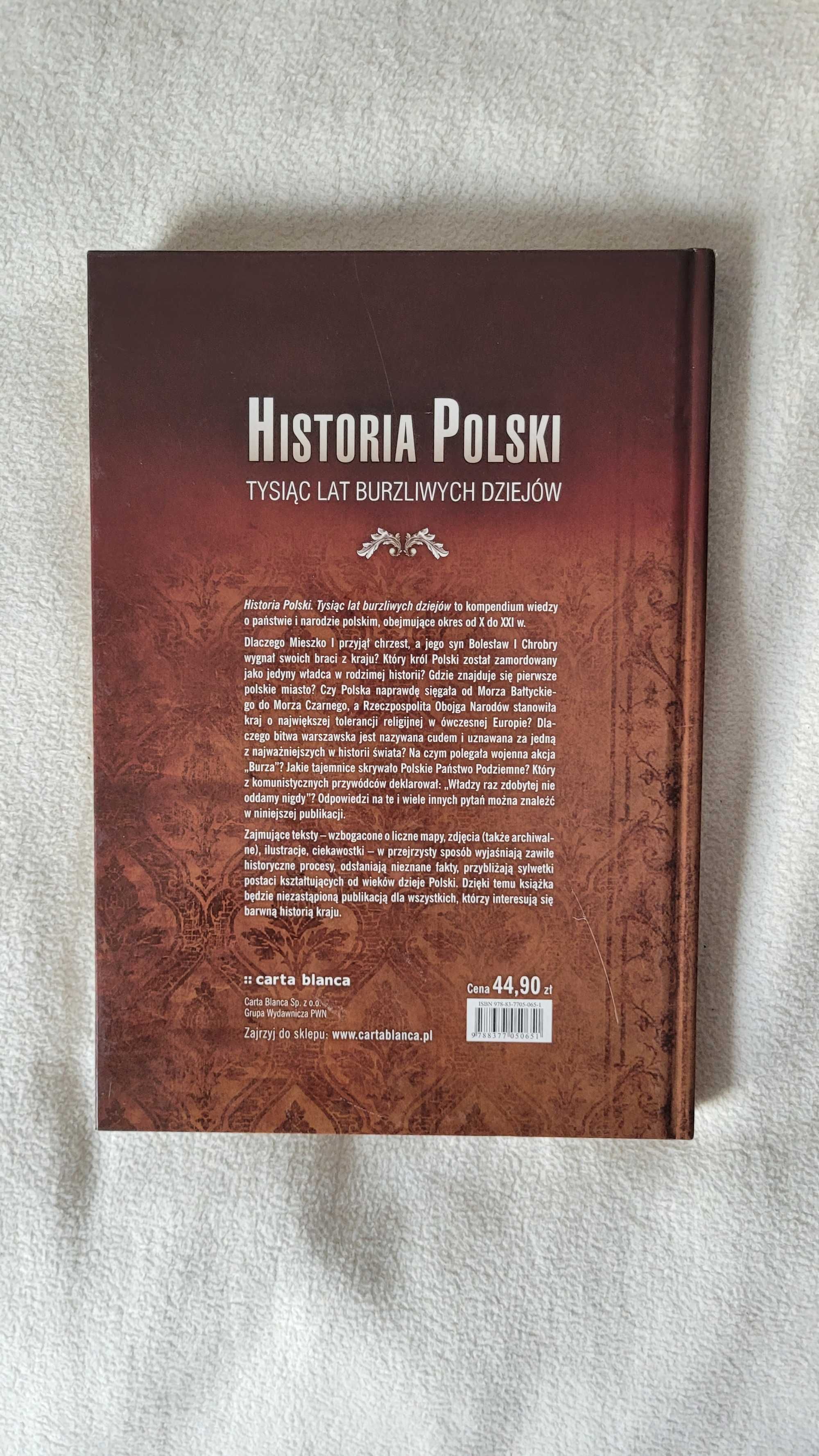 Historia Polski Tysiąc lat burzliwych dziejów