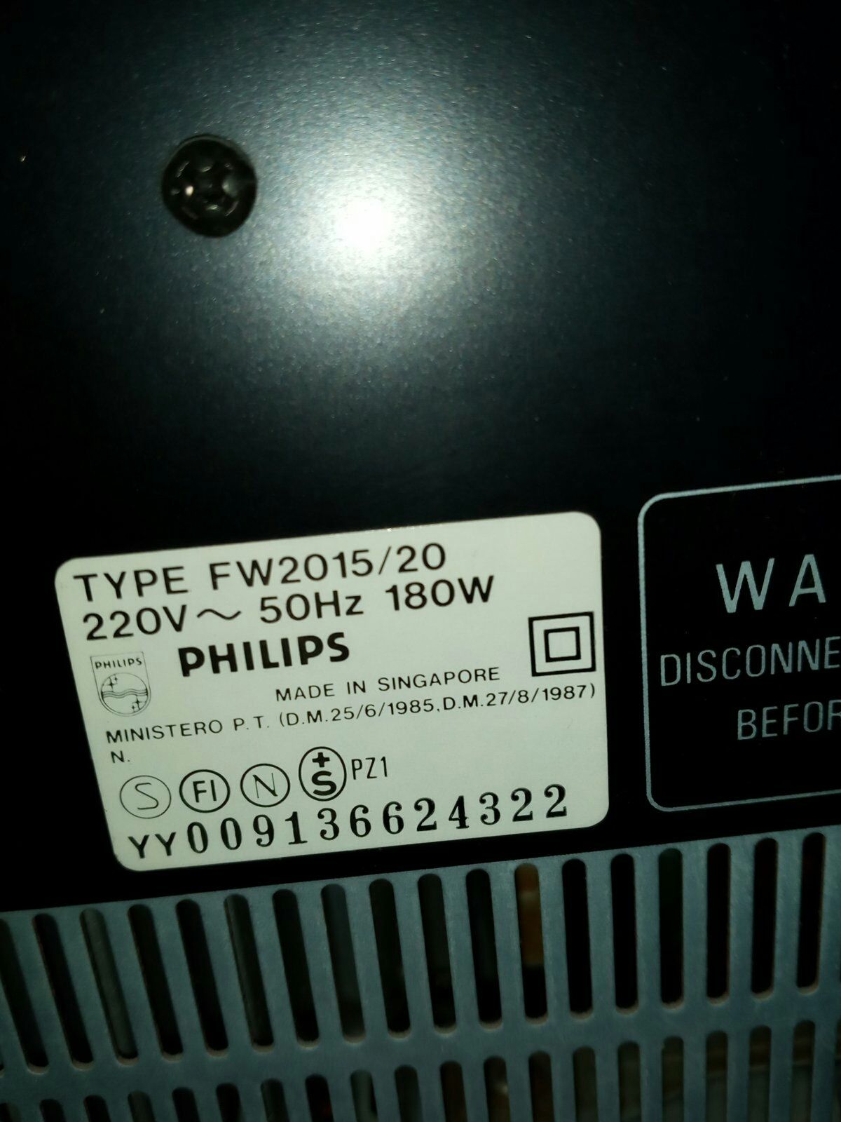 Акустическая Hi-Fi система Philips FW 2015/20 180W