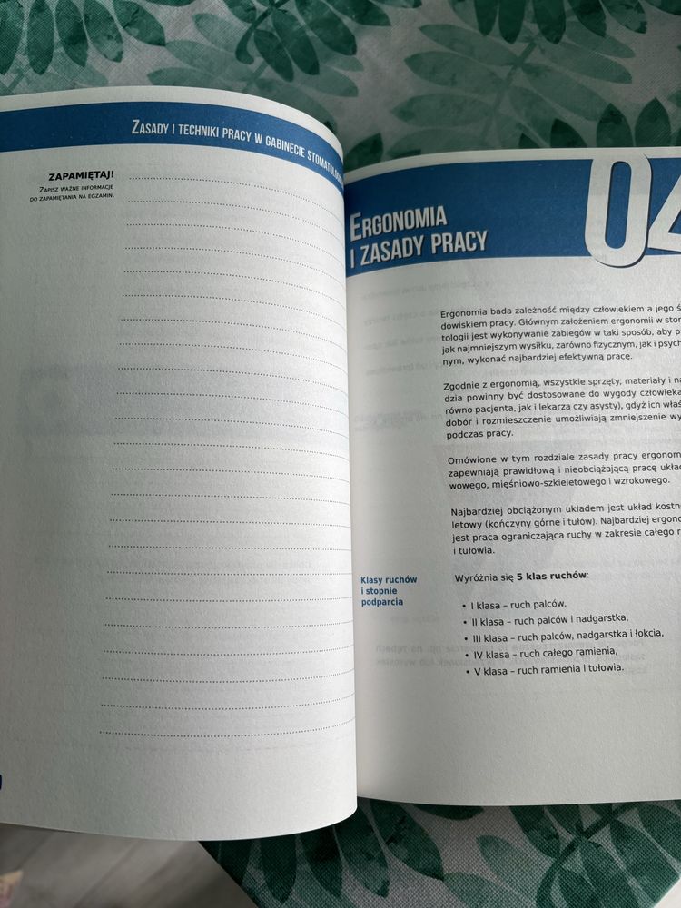Zasady i technika pracy w gabinecie stomatologicznym