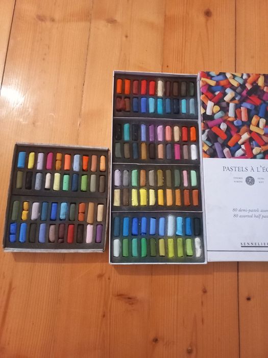 М'яка суха пастель Sennelier, Unison, faber castell, SAA, Koh-i-noor