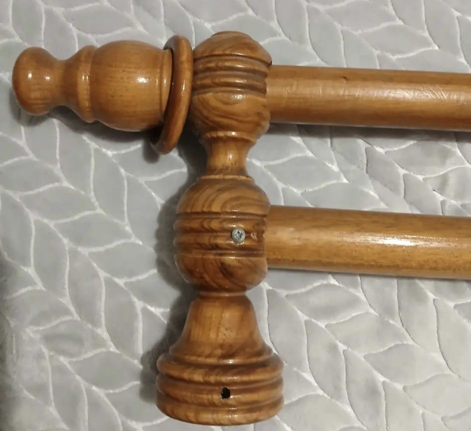 Varão duplo para cortinado