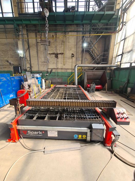 Przecinarka Plazmowa CNC Hypertherm125A do 30mm + palnik tlen Harris