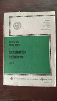 Konstrukcje żelbetowe Król Korpys cz.III 1975