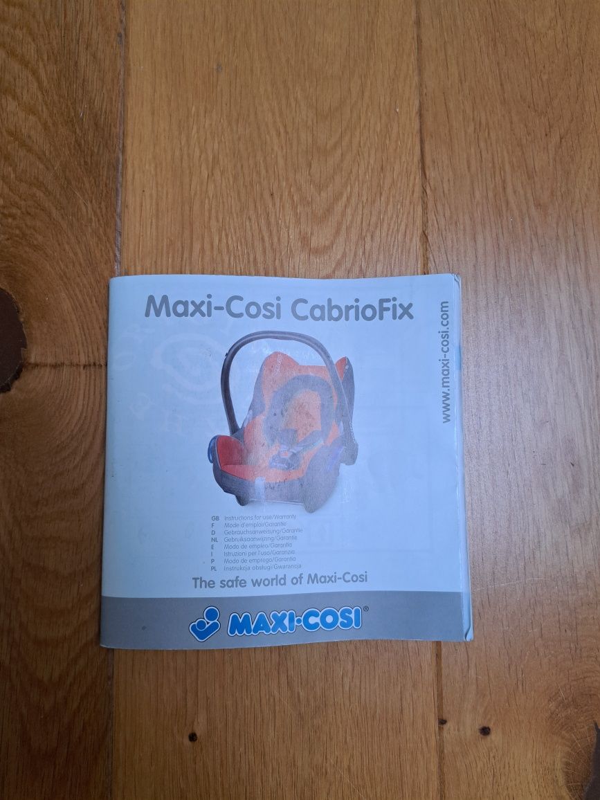 Fotelik Maxi-Cosi CabrioFix 0-13 kg brązowy