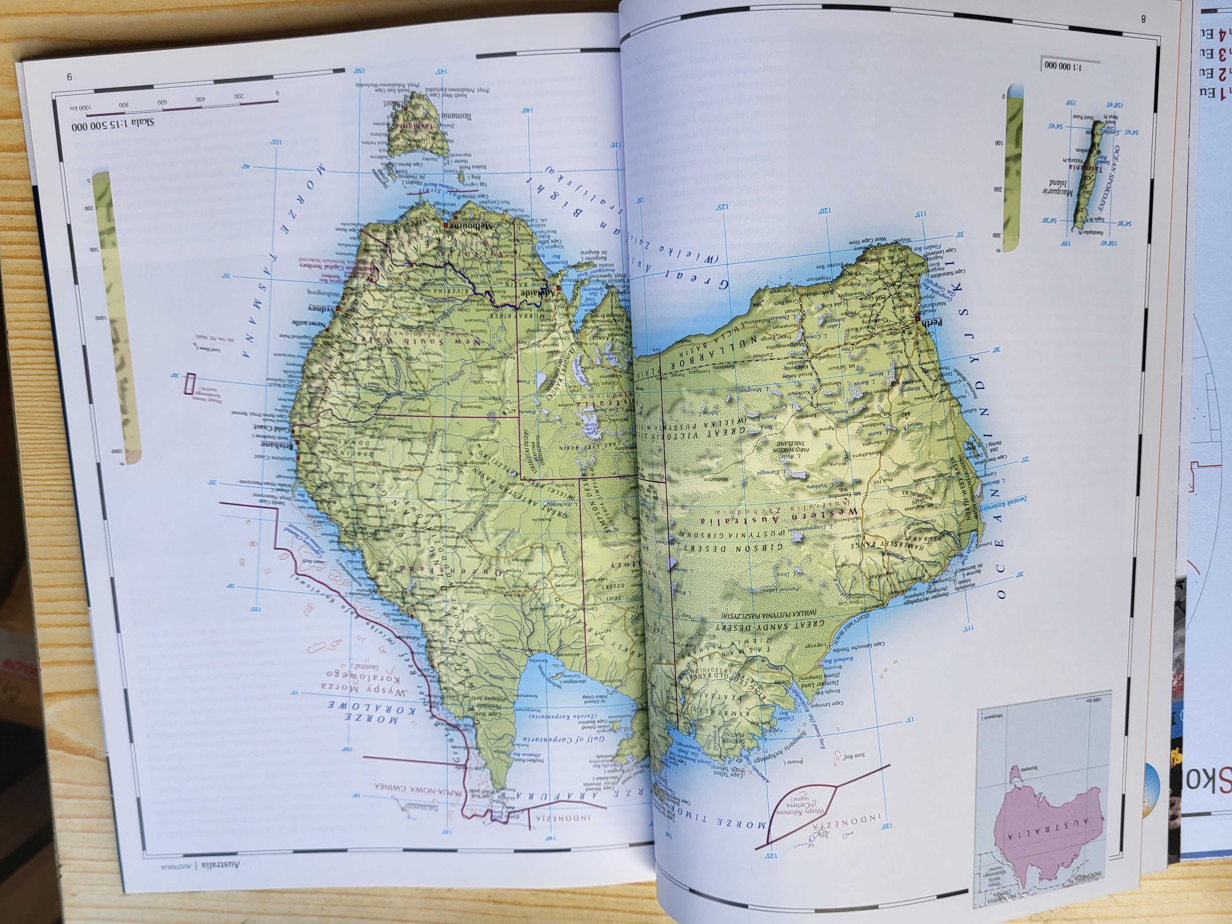 "Wielki Encyklopedyczny Atlas Świata - t.18 Australia i Oceania" -NOWA