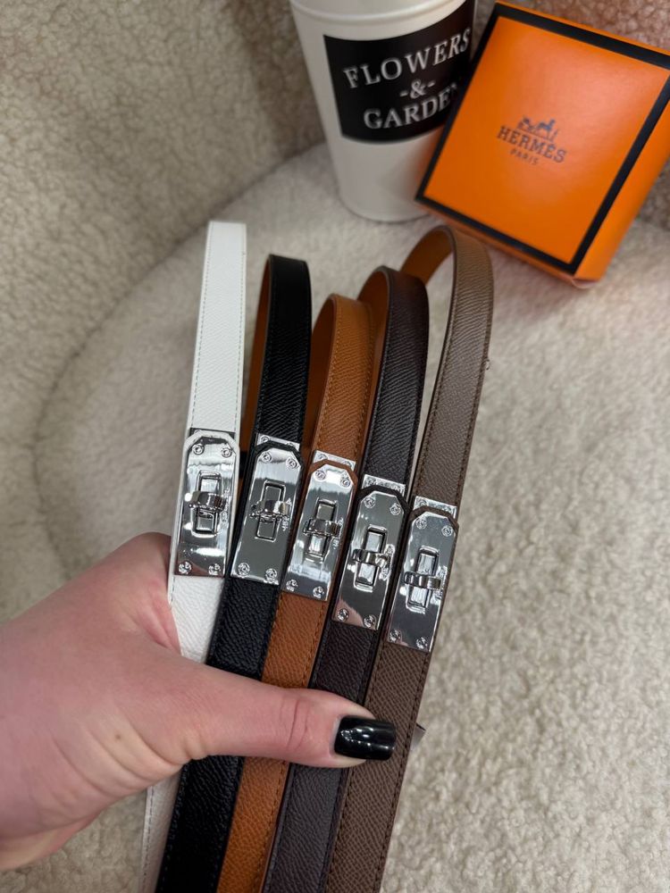 Ремінь Hermes з гравіюванням