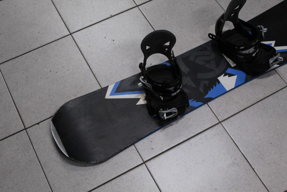 Deska Snowboard K2 120 cm + Wiązania Firefly