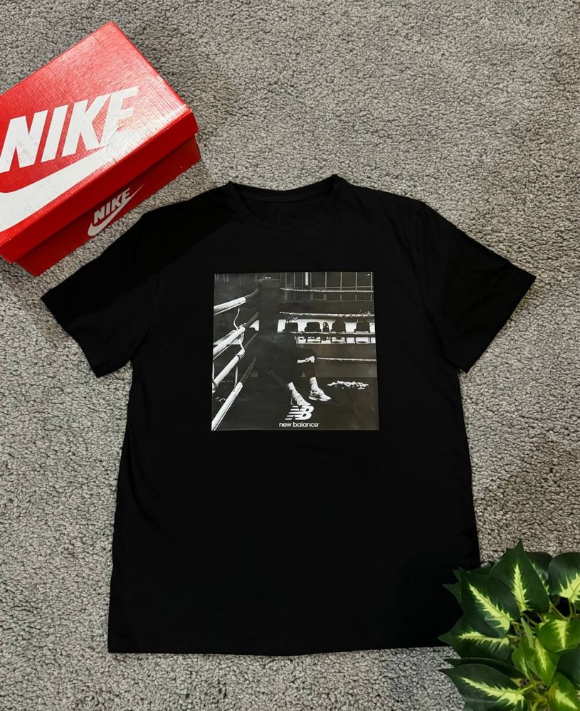 Футболка New Balance Зал / Футболка Нью Беланс Бокс / Футболка НБ NB