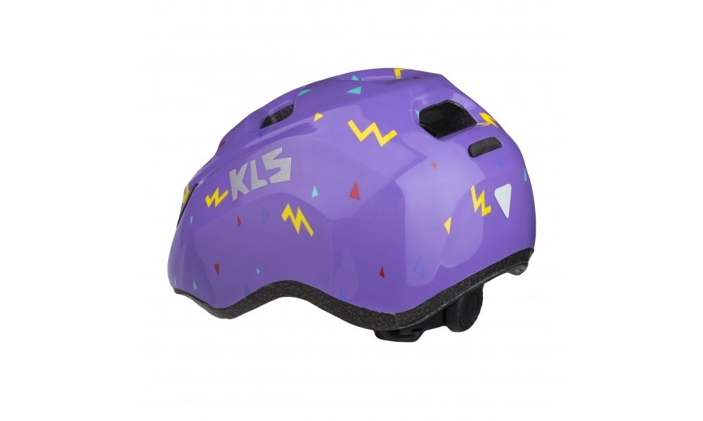 Kask dziecięcy Kellys ZIGZAG purple S 50-55