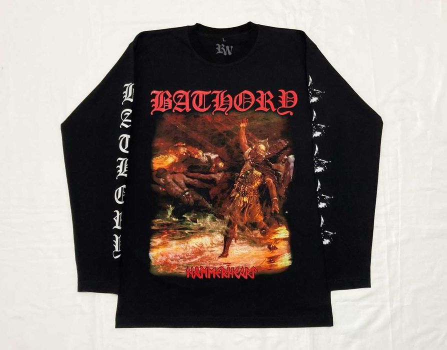 Лонгслів / мерч Bathory - Hammerheart - S , M , L , XL , XXL