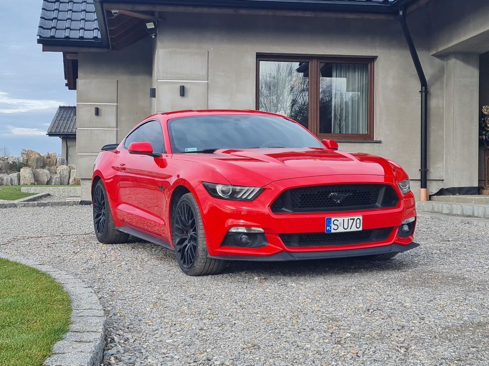 Mustang GT 5.0 V8 Manual 450 koni KM Ford wersja USA Performance