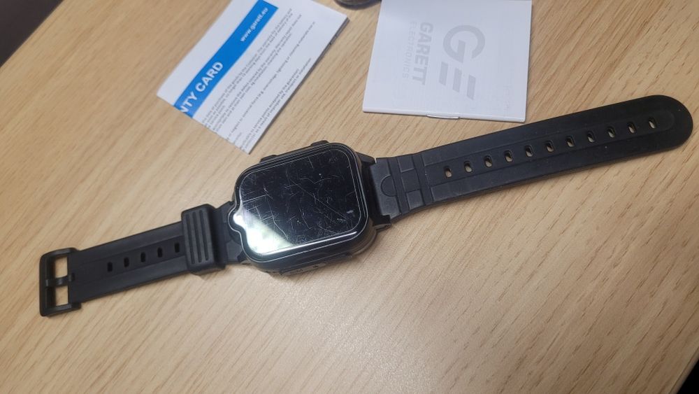 Smartwatch Garett Cute 2 45mm 4G LTE GPS Czarny