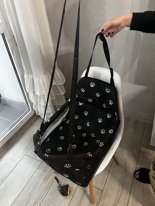 Transporter fotelik kojec dla psa samochodowy koszyk