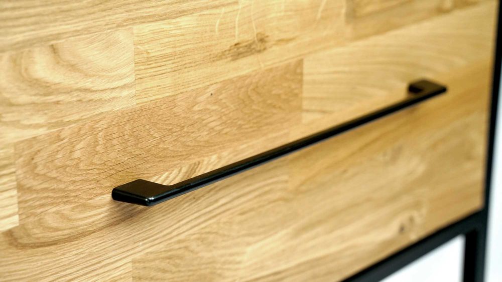 Komoda szafka łazienkowa konsola dębowa umywalkę LOFT RUSTYKALNY Loft