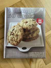 Książka kucharska 1 dough 50 cookies