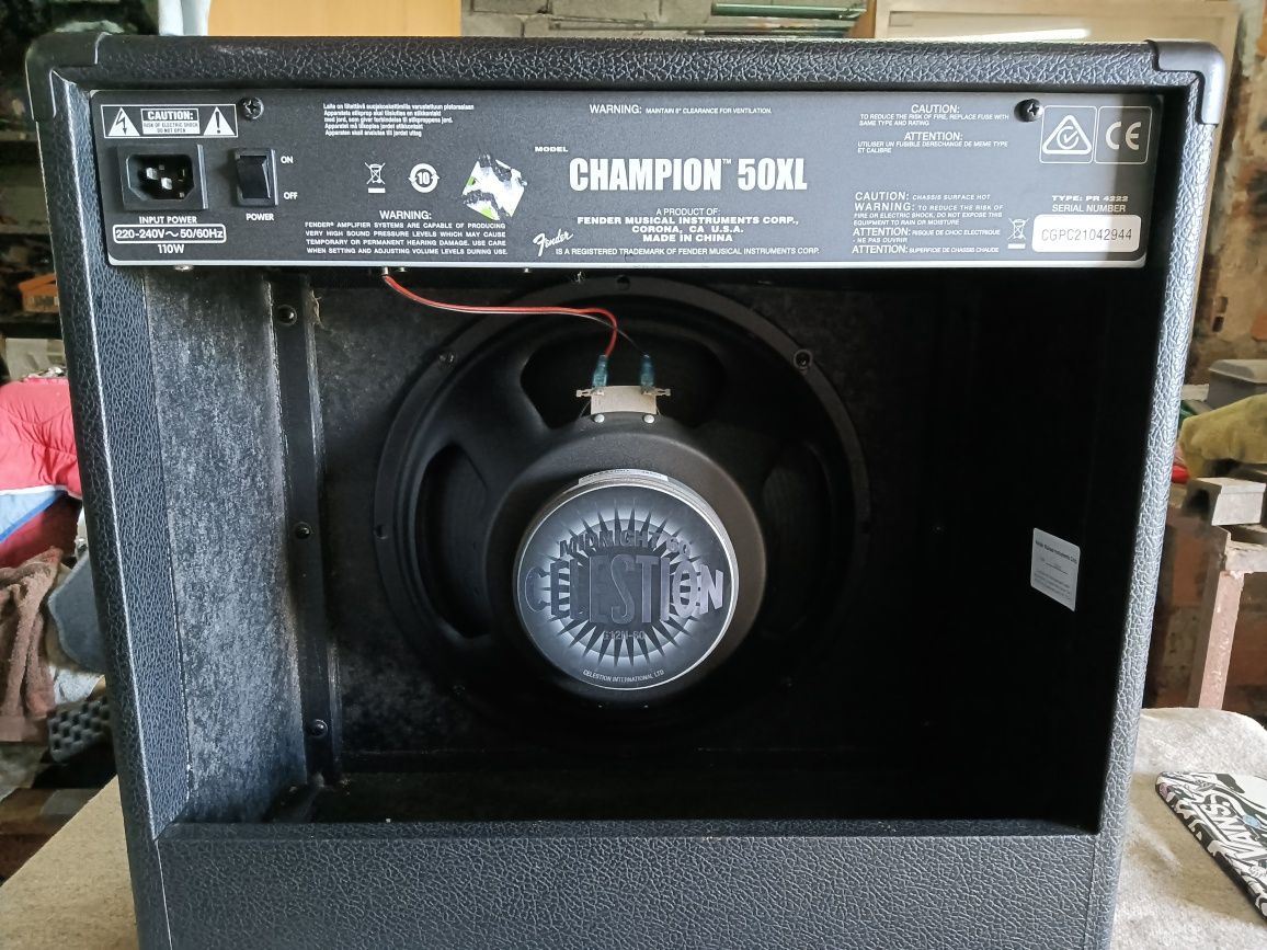 Amplificador Fender Champion 50xl