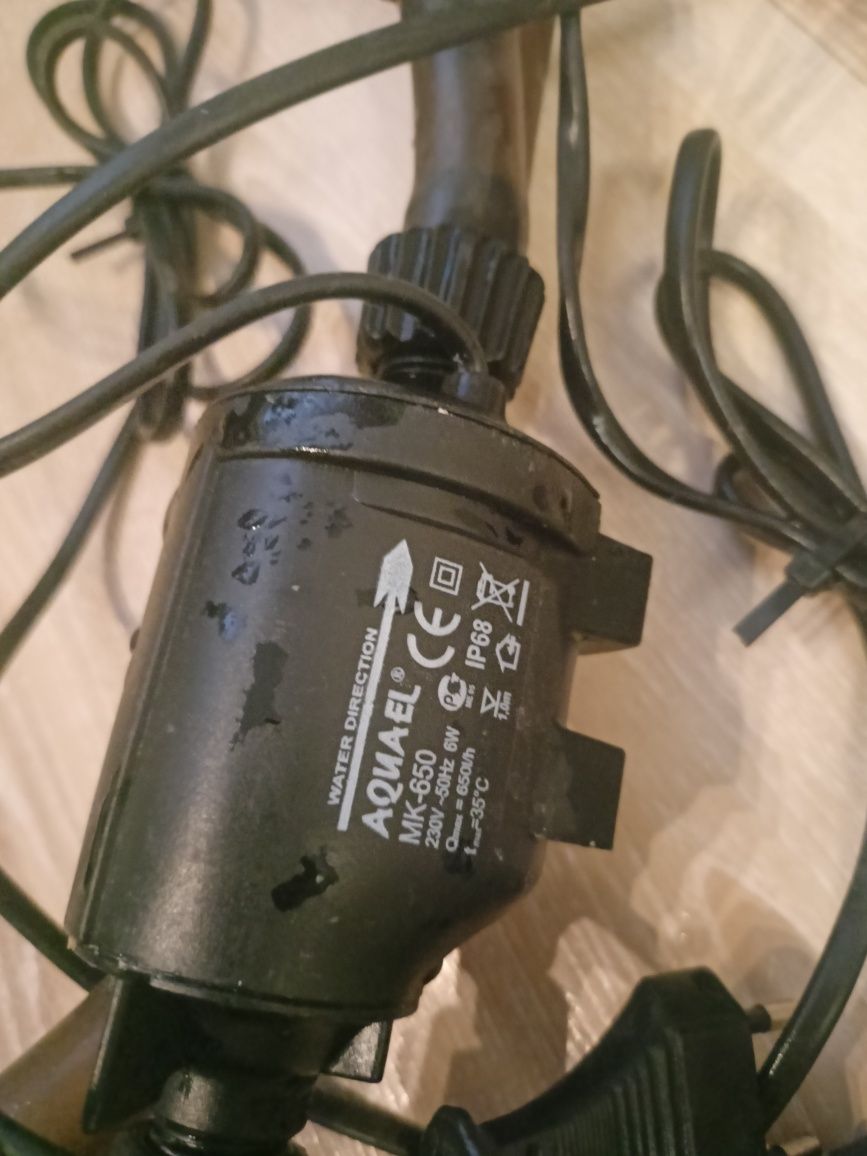Aquael mini-kani 80 filtr zewnętrzny do akwarium pompka lampa UV wklad