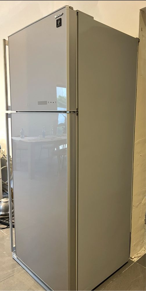 Lodówka Sharp SJ-GC70OV-SL  wys 185 x szer 80 x gl. 72,5 cm