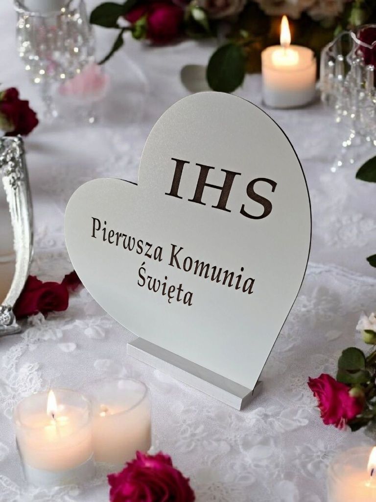 Dekoracyjna tablica  I Komunii Świętej
