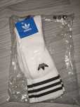 Skarpety wysokie białe Adidas oryginalne 3 pack rozmiar 43-46