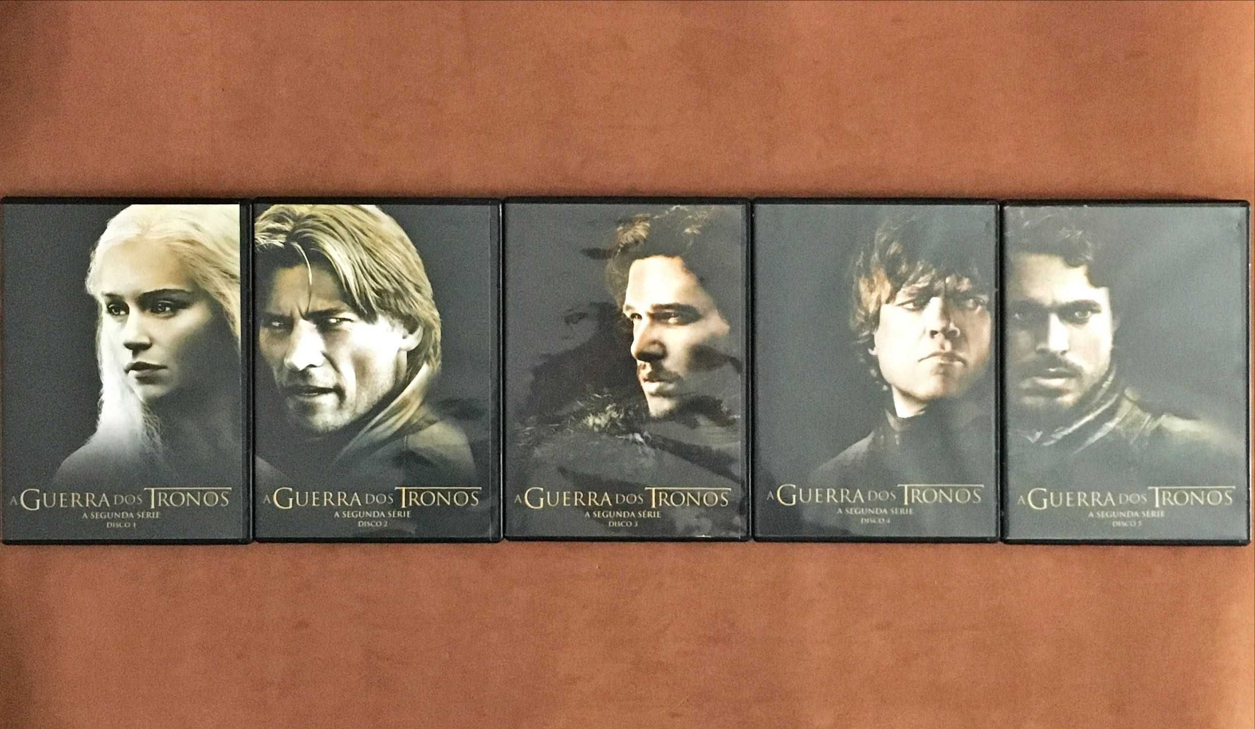 FILME SÉRIE DVD [5€ cada] A Guerra dos Tronos Game of Thrones