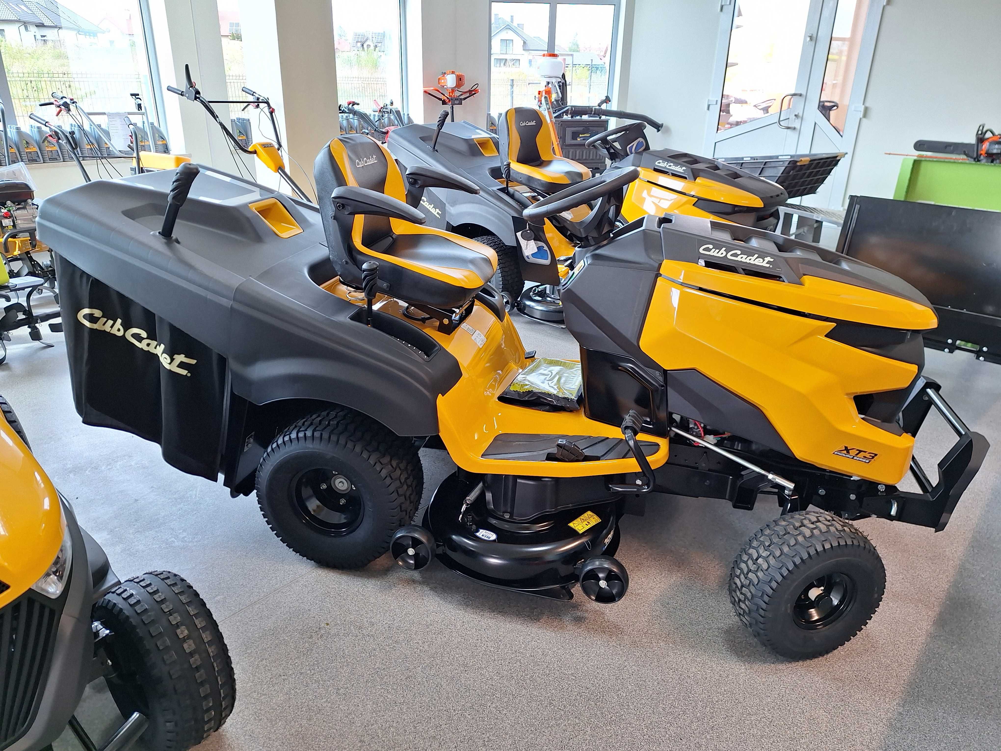 BLOKADA MOSTU Traktorek Kosiarka CUB CADET XT3 QR106 24KM Kawasaki