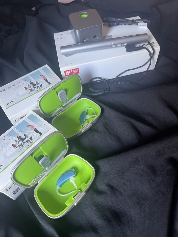System FM Roger Focus Phonak Pen aparat sluchowy
