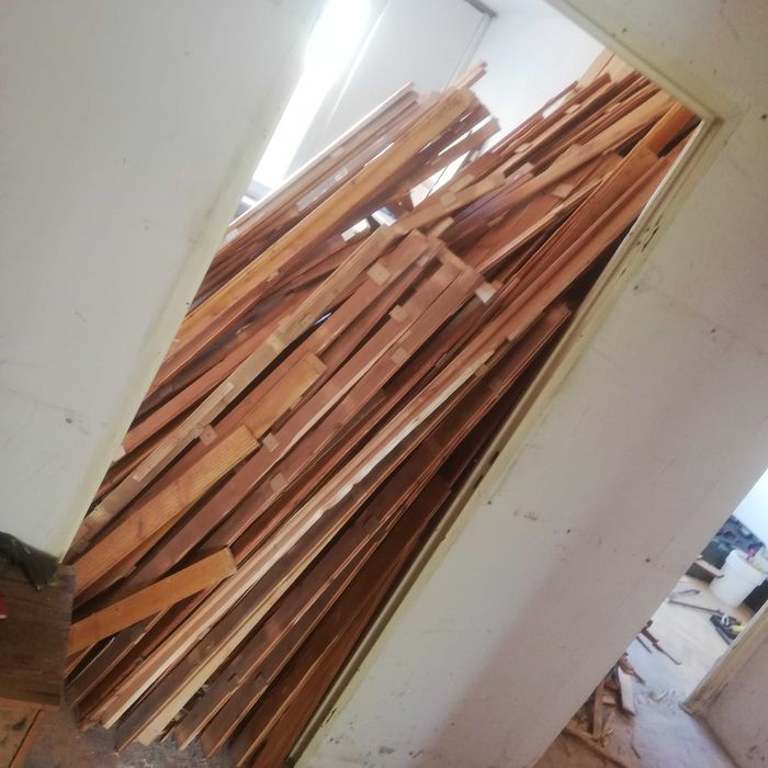 Drewno z demontażu boazeria